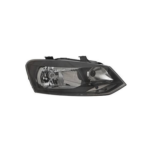 Phare avant droit passager VW Polo 6R 09-14 - H4 - Noir
