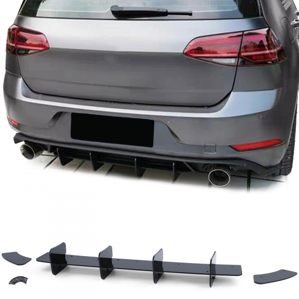 Extension splitter de diffuseur VW GOLF 7 GTI 12-20