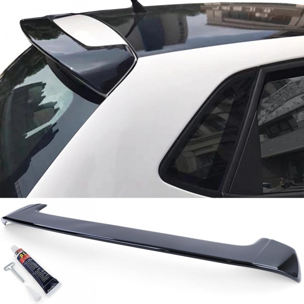 Becquet spoiler de toit - VW Polo 6R 09-14 - noir brillant