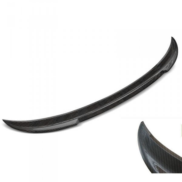 Becquet spoiler de coffre - BMW Serie 3 E90 05-11 - noir carbone