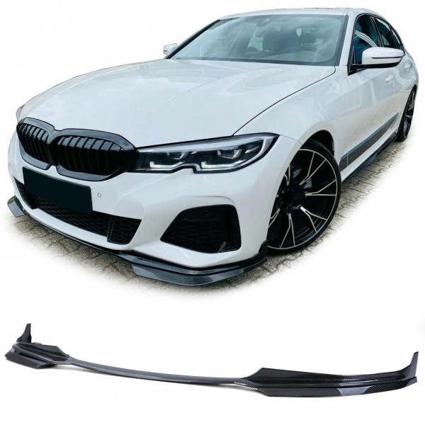 Spoiler lame pare choc - BMW Serie 3 G20 G21 18-21  - look mperf carbone