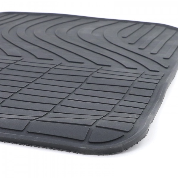 Lot de 4 tapis de sol caoutchouc pour Peugeot 207 06-14