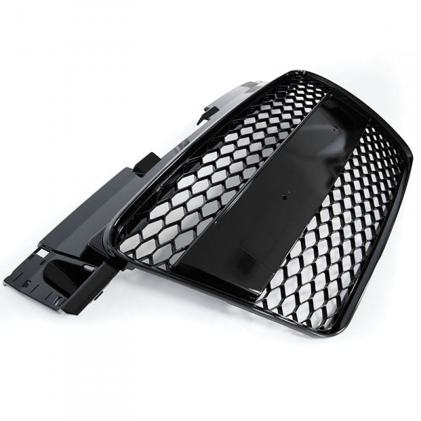 Grille calandre Audi TT 8J - look RS 06-14  - Noir Brillant