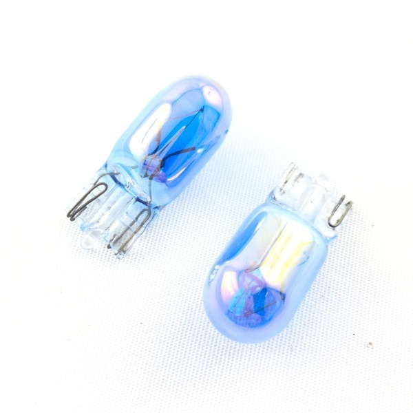 2 ampoules W5W T10 Effet Xenon - Cristal White 6500K