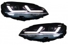 2 Phares xenon avant VW Golf 7 - fullLED - Noir - OSRAM Dynamiques