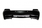 Pare choc arriere BMW Serie 3 E92 E93 06-10 look M3 Double centrale - PDC