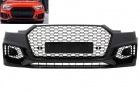 Pare choc avant AUDI A4 B9 limousine avant 16-18 - Look RS4 - Noir - PDC