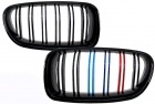 Grilles calandre BMW Serie 5 F10 F11 - Noir Brillant Mpower