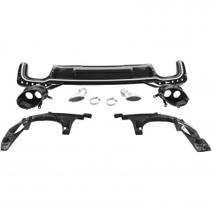 Rear diffuser AUDI A4 B9 facelift sline 19-23 - Look RS4