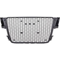 Grille Audi A5 07-11 - RS5-look - Glans Zwart