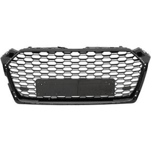 Grille Audi A5 16-18 - RS5-look - Glans Zwart
