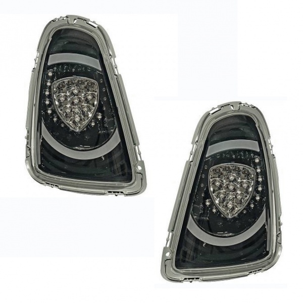2 luces traseras LED diseño Mini R56-57 10-14 - Negro