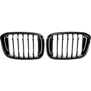 BMW X3 G01 grille grilles - Glossy black - M look