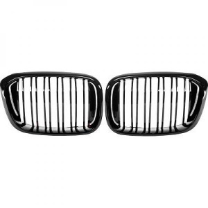 BMW X3 G01 grille roosters - Glanzend zwart - Mperf look