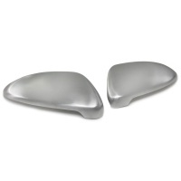 Matte Chrome mirror adhesive shells for VW GOLF 7 12-17
