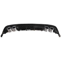 Double look rear diffuser R VW GOLF 7.5 facelift 17-21