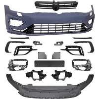 Front bumper VW Golf 7.5 (VII) - phase 2 - 17-19 look R