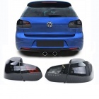 2 faróis traseiros dinâmicos VW Golf 6 - LED - Smoke