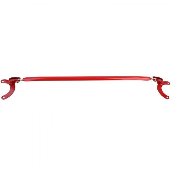 Barra de suporte ajustável em alumínio vermelho Peugeot 206 98-08