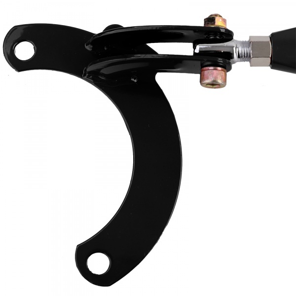 Adjustable black aluminum strut bar Peugeot 206 98-08
