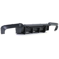 Rear diffuser BMW series 5 F10 F11 double exit double look 550i