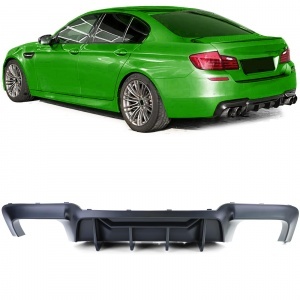 Diffuseur arriere BMW serie 5 F10 F11 double sortie double look 550i