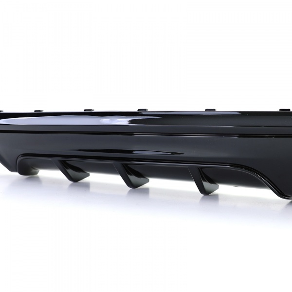 BMW 2 series F22 F23 rear diffuser double left outlet - gloss mperf