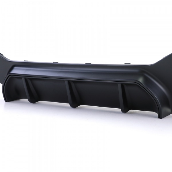 Rear diffuser BMW series 1 F20 F21 phase 2 LCI double exit left - matte