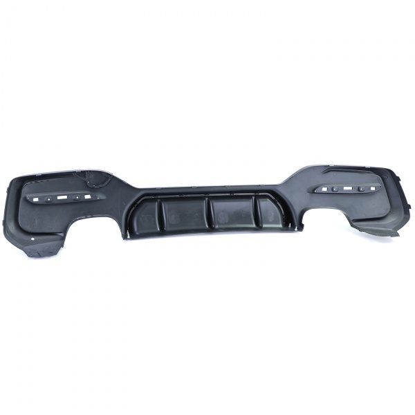 Rear diffuser BMW series 1 F20 F21 phase 2 LCI double exit - gloss