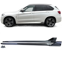 Minigonne laterali - minigonne - BMW X5 M F15 13-18 aspetto prestazionale - lucido