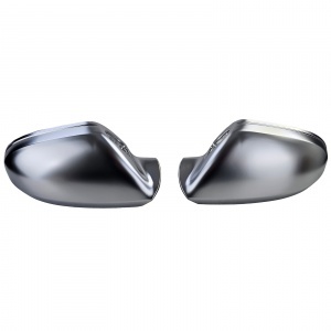 Matte Chrome mirror covers for Audi A6 C7 assistant - 11-18