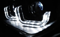2 3 F30 Angel Eyes LED-koplampen 11-15 - Zwart