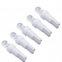 5x T5 LED-lamp - W1.2W-lampvoet - Zuiver wit