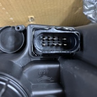 2 koplampen voor VW Polo 6R 09-14 - 3D U LED - zwart