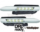2 Feux de jour LED DRL Ready - BMW X5 (E70) - Blanc