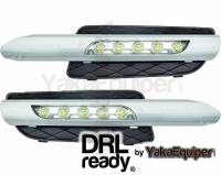2 LED DRL Ready daytime running lights - BMW X5 (E70) - White