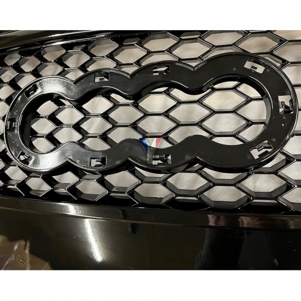 Grill grille Audi A3 8P 08-12 - Honeycomb RS3 - Glossy black