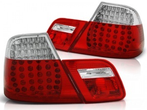 2 BMW Serie 3 E46 Coupe 99-03 rear lights - Clear