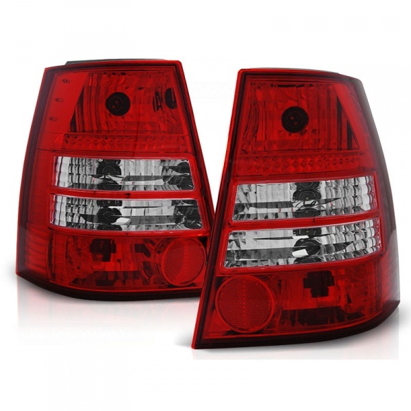 2 luzes traseiras VW Golf 4 Break - Vermelho