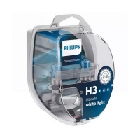 Pack 2 Philips H3 Diamond Vision Bulbs