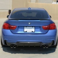 Rear bumper BMW Serie 4 F32 F33 look M-perf double - PDC