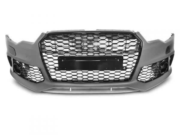 AUDI A6 C7 2 Phase Bumper - 14-18 - Look RS6 - Nero