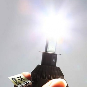 2 Ampoules LED H11 HEADxtrem C6 8500lumens 120W - Blanc Pur