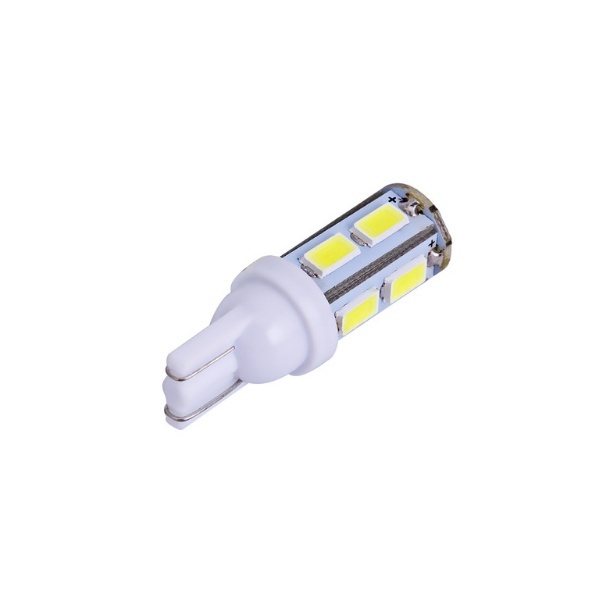 Lâmpada LED 10D3 T9 - Base W5W - Branco puro