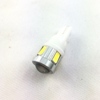T10 LED-lamp 3D 6 - basis W5W - zuiver wit