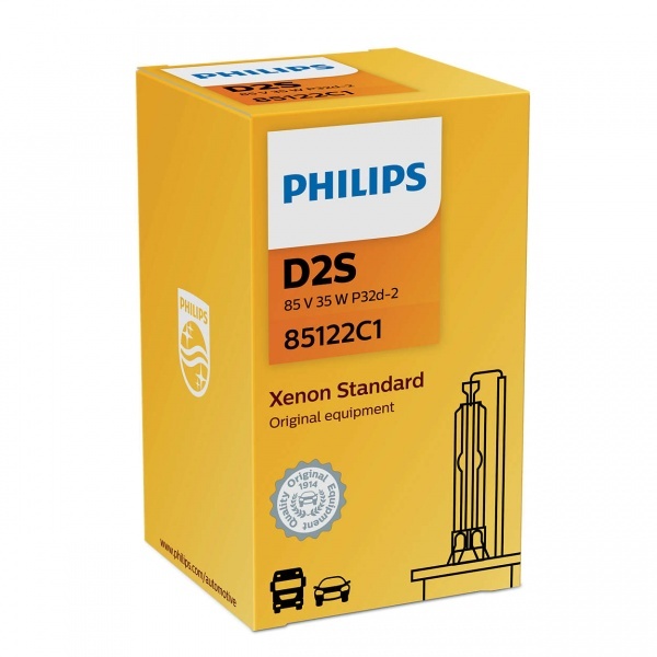 1 Xenon Vision-lamp D2S 85122VIC1 P32d-2 Philips