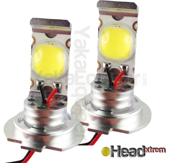 2 Pack 22W H4 Head xtrem Bulbs - Pure White