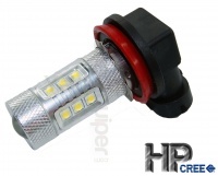 Lampadina HPC 80W LED H8 - bianca