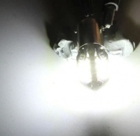 H6W 36 LED 3D 3014 Glühlampe - Anti-OBD-Fehler - BA9XS-Sockel - Reinweiß