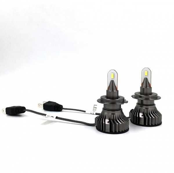 2 lâmpadas LED H7 mini ventiladas 10000lumens 6000K - Branco Puro